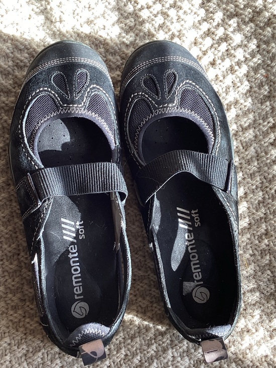 Remonte Shoes - Remonte Kids Black Mary Jane Comfort Shoes